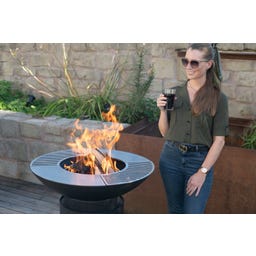 Westmann Grill, Plancha & Feuerplatte schwarz - 1 Stk