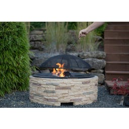 Westmann Feuerstelle Steinoptik - 1 Stk