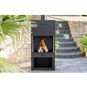 Westmann Grill & Gartenkamin Schwarz - 1 Stk