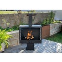 Westmann Grill & Kaminofen schwarz - 1 Stk