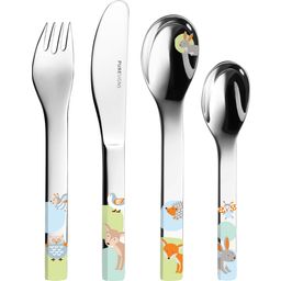 PURE SIGNS 4-piece Children's Cutlery Set WOODY