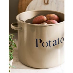 Garden Trading Emaille Kartoffelbehälter 