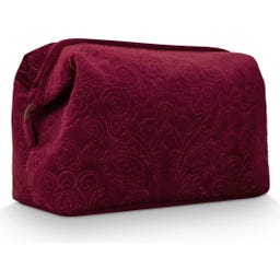 Kosmetiktasche Cooper Samt Quilty Days, extra groß - Rot