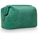 Kosmetiktasche Cooper Samt Quilty Days, extra groß - Grün