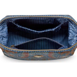 Pip Studio Cosmetic Bag Cooper Jabali, medium - Blue