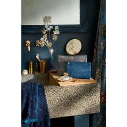 Pip Studio Kosmetiktaschen-Set Caryn Jabali - Blau