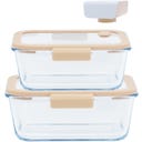 Pebbly 3-Piece Storage Vacuum Set - 1 set