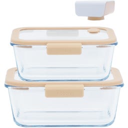 Pebbly 3-Piece Storage Vacuum Set - 1 set
