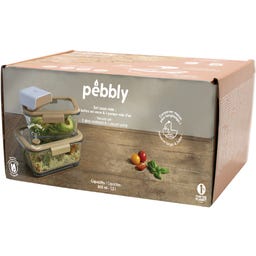 Pebbly 3-Piece Storage Vacuum Set - 1 set