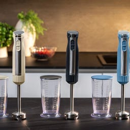 Stabmixer + Messbecher mit Deckel 
