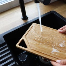 Pandoo Mehrwegschneidebrett Bambus - 28 x 22 cm