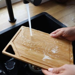 Pandoo Mehrwegschneidebrett Bambus - 28 x 22 cm