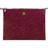 Flat Cosmetic Bag Charly Velvet Quilty Days, large
