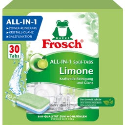 Frosch All-in-1 Limoen Vaatwastabletten - 30 stuks