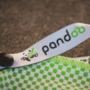 Potovalna brisača z bambusovimi vlakni iz aktivnega oglja, 80 x 40 cm - zelena