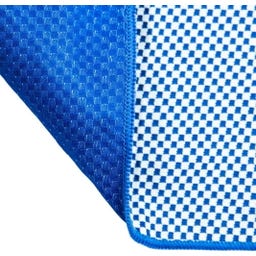 Reisehandtuch mit Bambusaktivkohlefaser, 130 x 80 cm - Blau