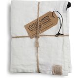 Lovely Linen Tea Towel - Misty