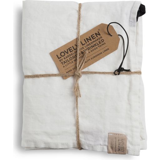 Lovely Linen Tea Towel - Misty - Cloud