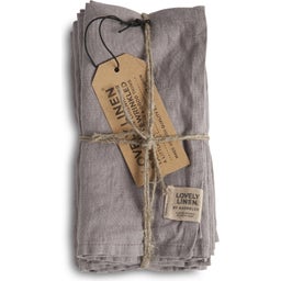 Lovely Linen Geschirrtuch MISTY - Grey