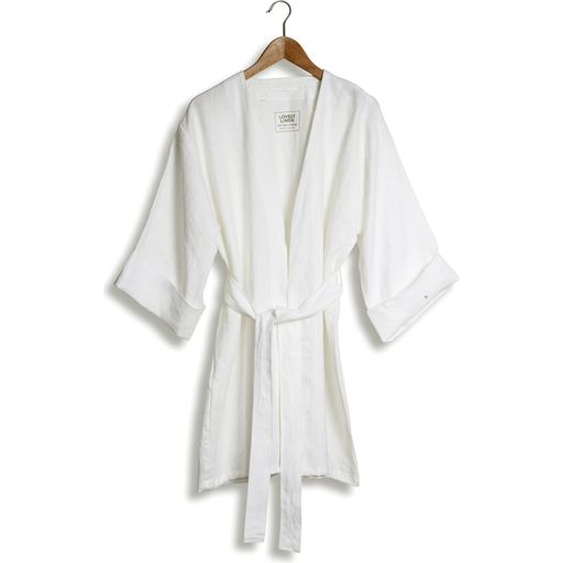 Lovely Linen Kimono Off-White
