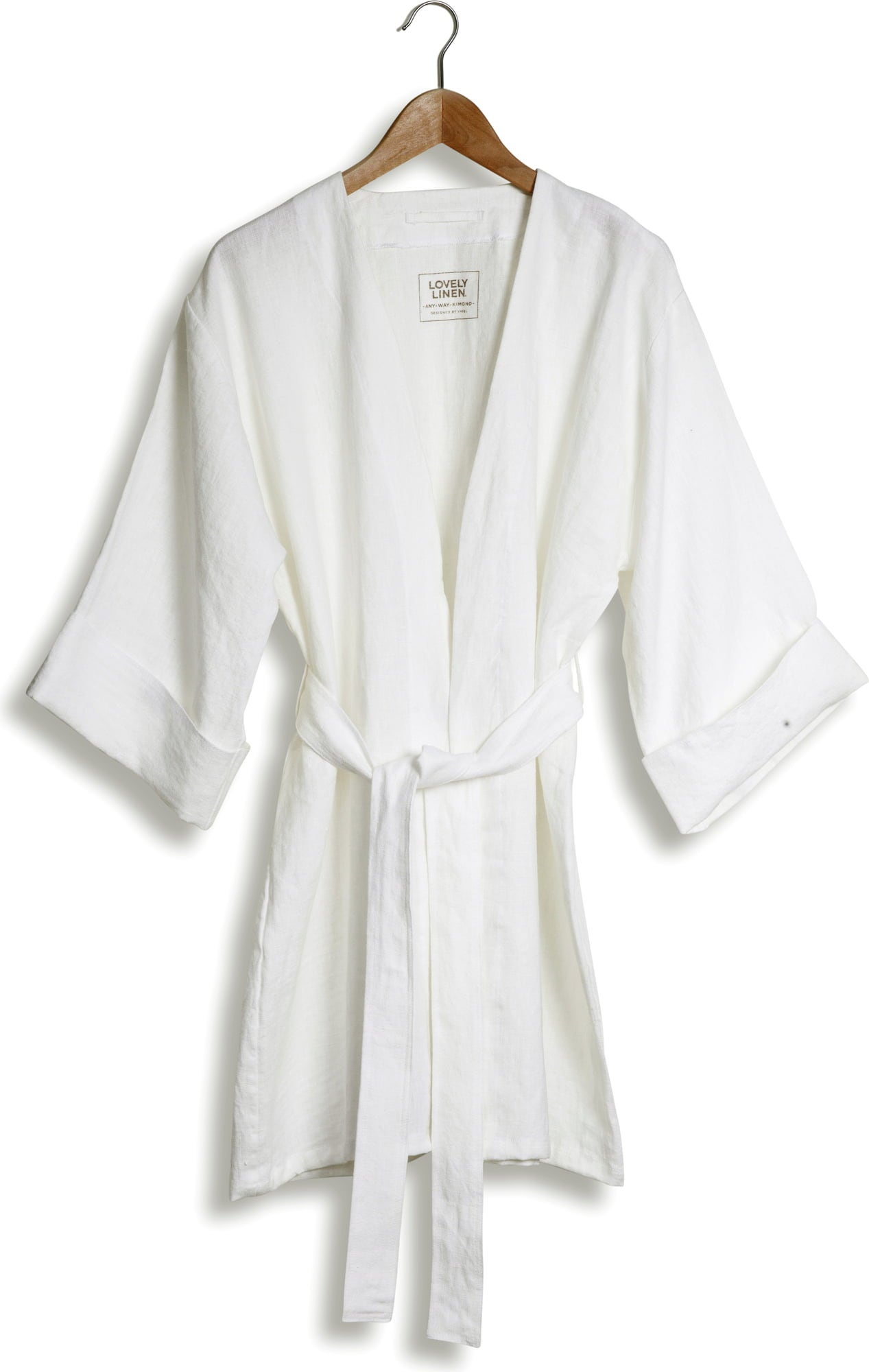 Lovely Linen Kimono Off-White