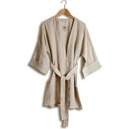 Lovely Linen Kimono - Natural Beige
