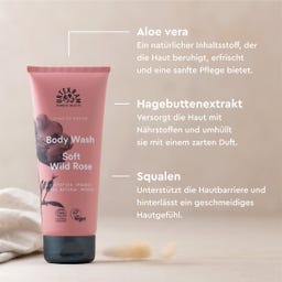 Urtekram Soft Wild Rose Body Wash