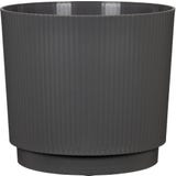 Scheurich Lino Planter, Nero