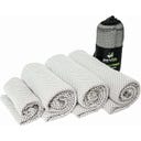 Serviette de Voyage en Fibre de Charbon Actif de Bambou, 200 x 80 cm - Gris