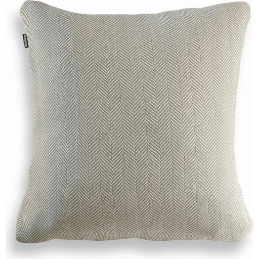 Lovely Linen Federa per Cuscino - Cotton Wave Stone - 60 x 60 cm