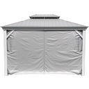 Vorhang-Set passend zu Messina 12x16 champagner - 1 Stk