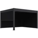 Outdoor Seitenteil für Pergola Grand Tuscan 12 Grau