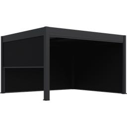 Outdoor Seitenteil für Pergola Grand Tuscan 12 Grau