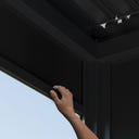 Outdoor Seitenteil für Pergola Grand Tuscan 10 Grau - 1 Stk