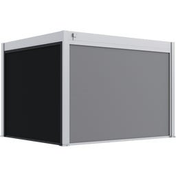 Outdoor Seitenteil für Pergola Grand Tuscan 10 Grau - 1 Stk