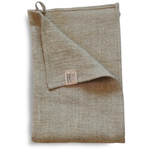 Lovely Linen Tea Towel - Rustic - 1 item