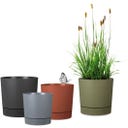 Scheurich Lino+ cvetlični lonec, Moss Green