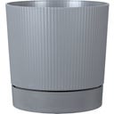 Scheurich Lino+ cvetlični lonec, Pure Grey - Ø 29 cm