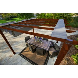 Paragon Outdoor Florenz Gazebo 505 x 350 cm - Cocoa brown