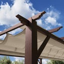 Paragon Outdoor Florenz Gazebo 505 x 350 cm - Cocoa brown