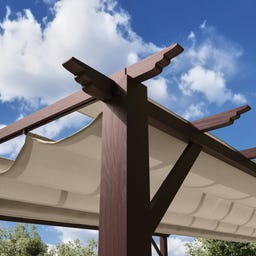 Paragon Outdoor Florenz Gazebo 505 x 350 cm - Cocoa brown