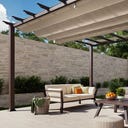 Paragon Outdoor Florenz Gazebo 505 x 350 cm - Cocoa brown