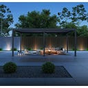 Pergola Grand Tuscan 1220 | inkl. Lamellendach 370 x 599 cm Anthrazit - 1 Stk