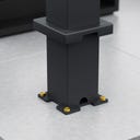 Pergola Grand Tuscan 1220 | inkl. Lamellendach 370 x 599 cm Anthrazit - 1 Stk