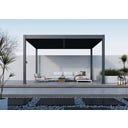 Pergola Grand Tuscan 1214 | inkl. Lamellendach 433 x 370 cm Anthrazit