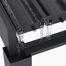 Pergola Grand Tuscan 1012 | inkl. Lamellendach 370 x 310 cm Anthrazit