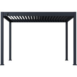 Pergola Grand Tuscan 1012 | inkl. Lamellendach 370 x 310 cm Anthrazit