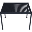 Pergola Grand Tuscan 1012 | inkl. Lamellendach 370 x 310 cm Anthrazit