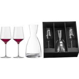 Geschenkset Rotwein Sky Sensis plus mit Karaffe und 2 x Rotweinglas