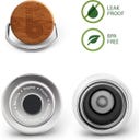 Bambaw Thermos in Acciaio Inossidabile, 1000 ml - Natural Steel